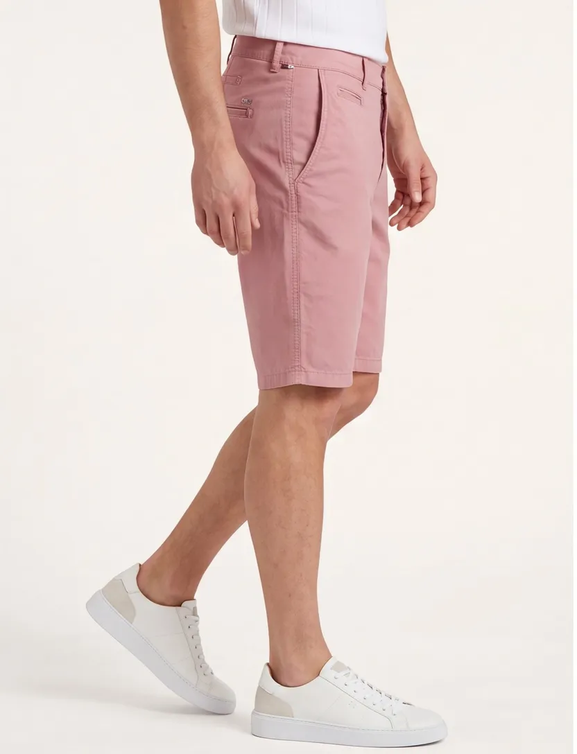 Shorts Brax chino roze normale fit