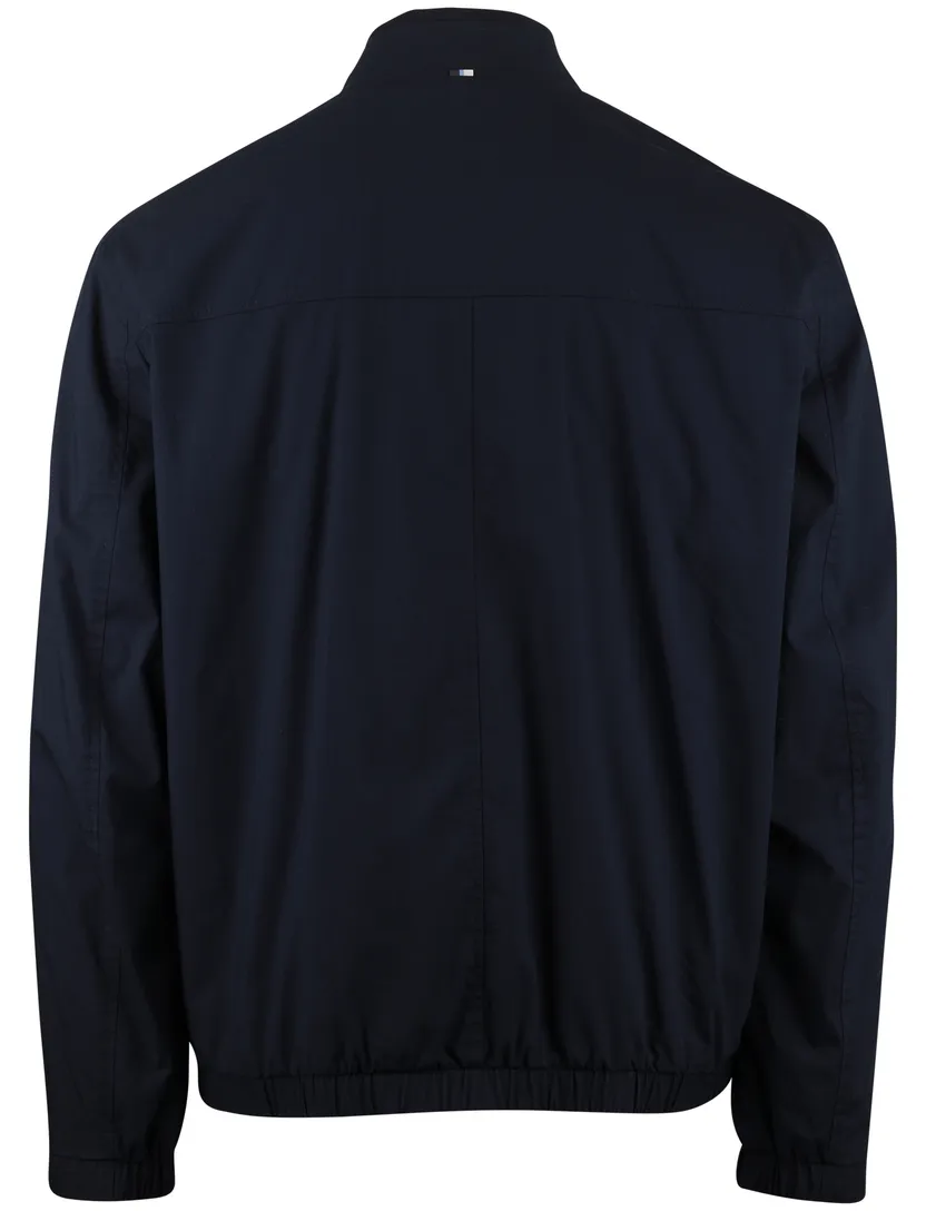 Donkerblauwe katoenen jas Brax