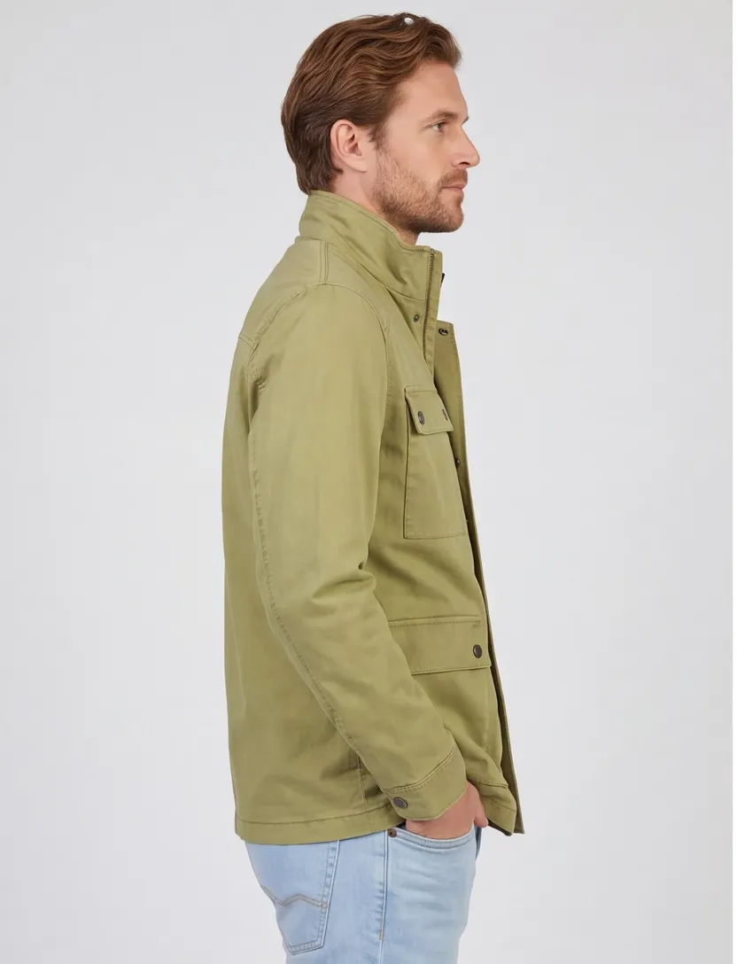 Beige katoenen jas Brax