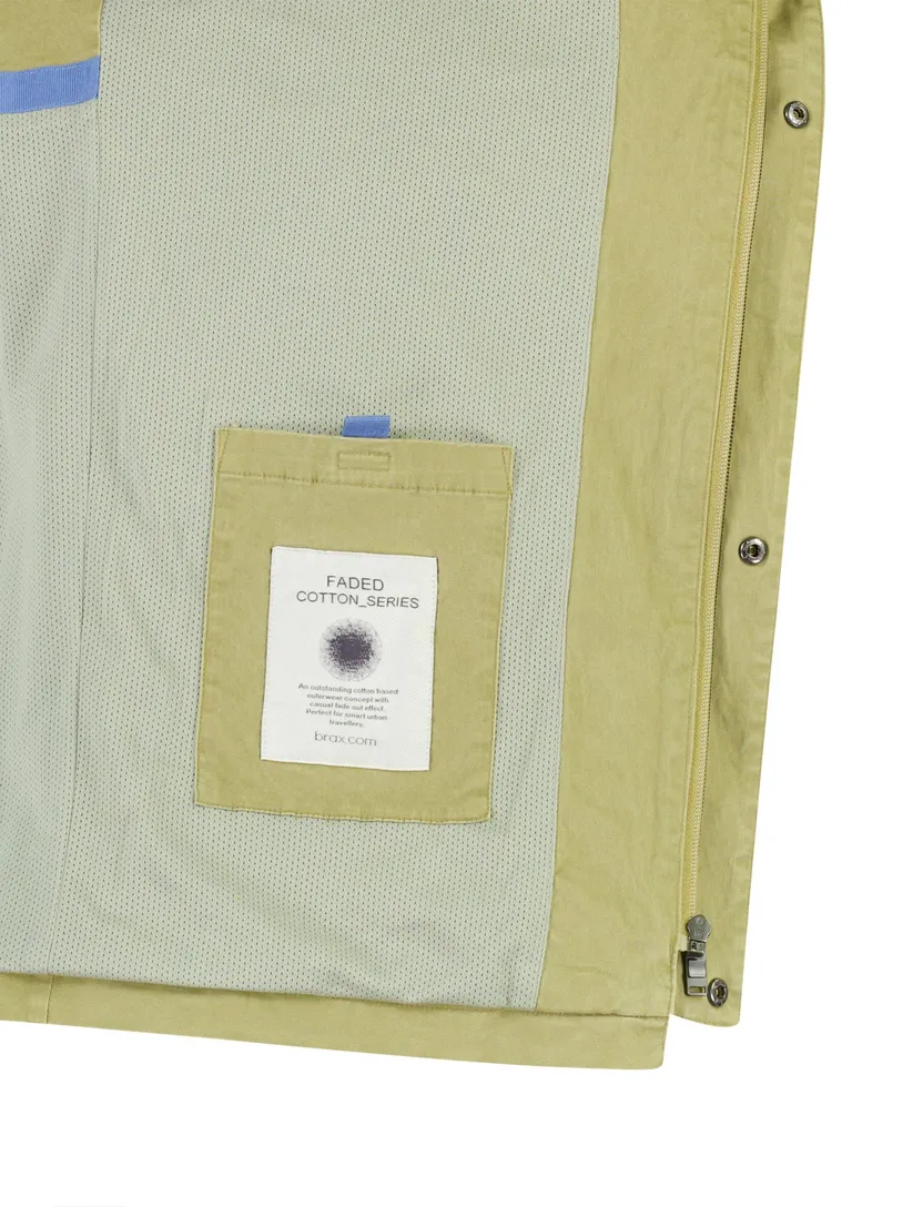 Beige katoenen jas Brax