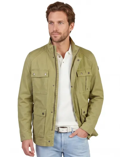 Brax Beige katoenen jas Brax