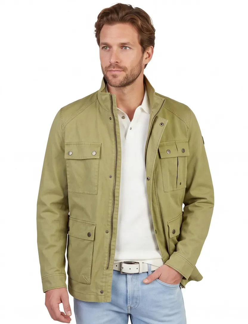 Beige katoenen jas Brax