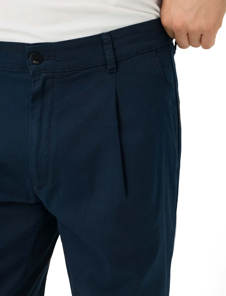 Brax Chuck 5- pocket broek donkerblauw