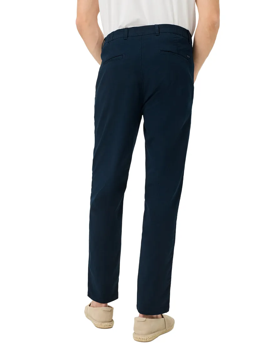 Brax Chuck 5- pocket broek donkerblauw