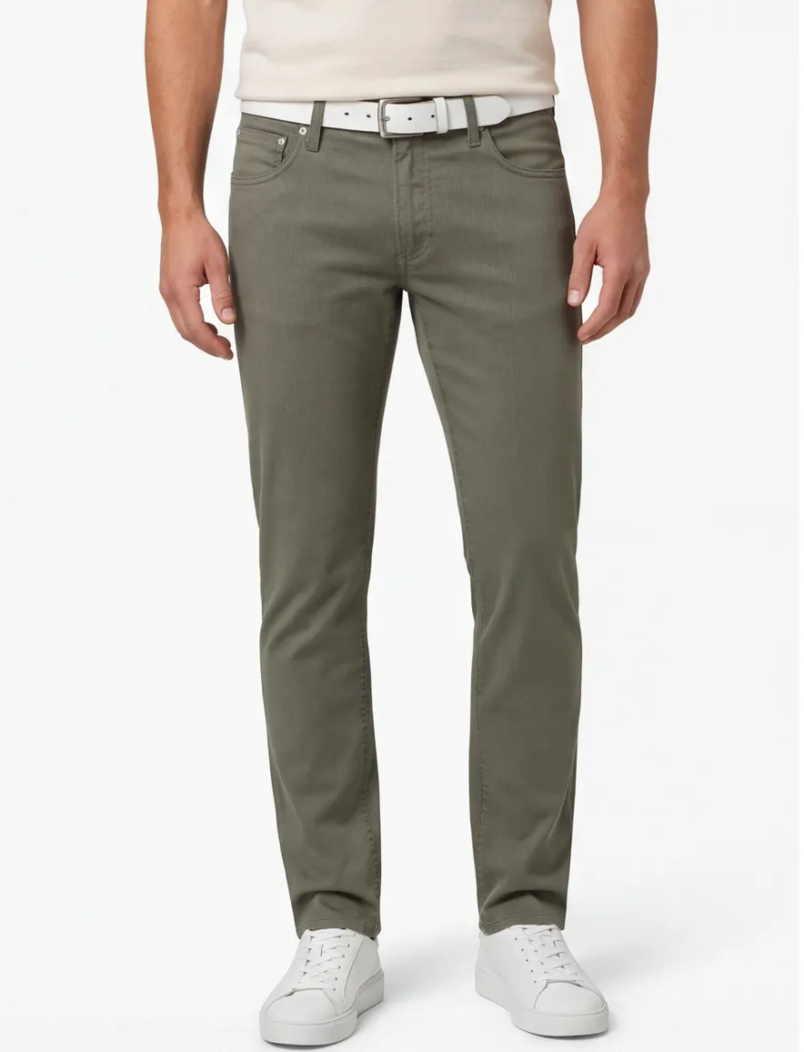 Groene jeans Brax Chuck slim fit