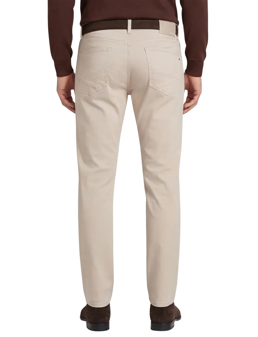 Brax Pantalon 5-p creme katoen