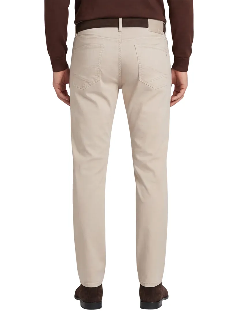 Effen Brax Chuck pantalon 5-pocket creme