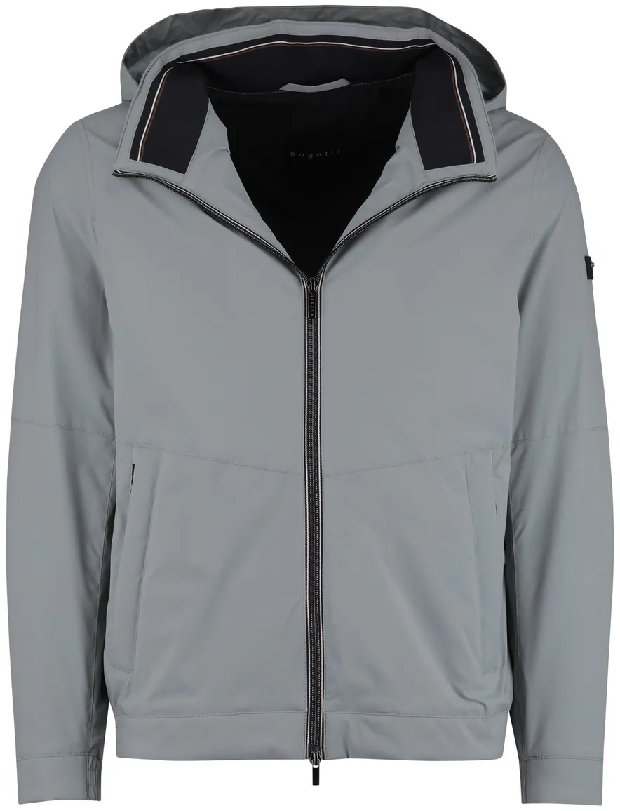 Bugatti zomerjas grijs capuchon polyester