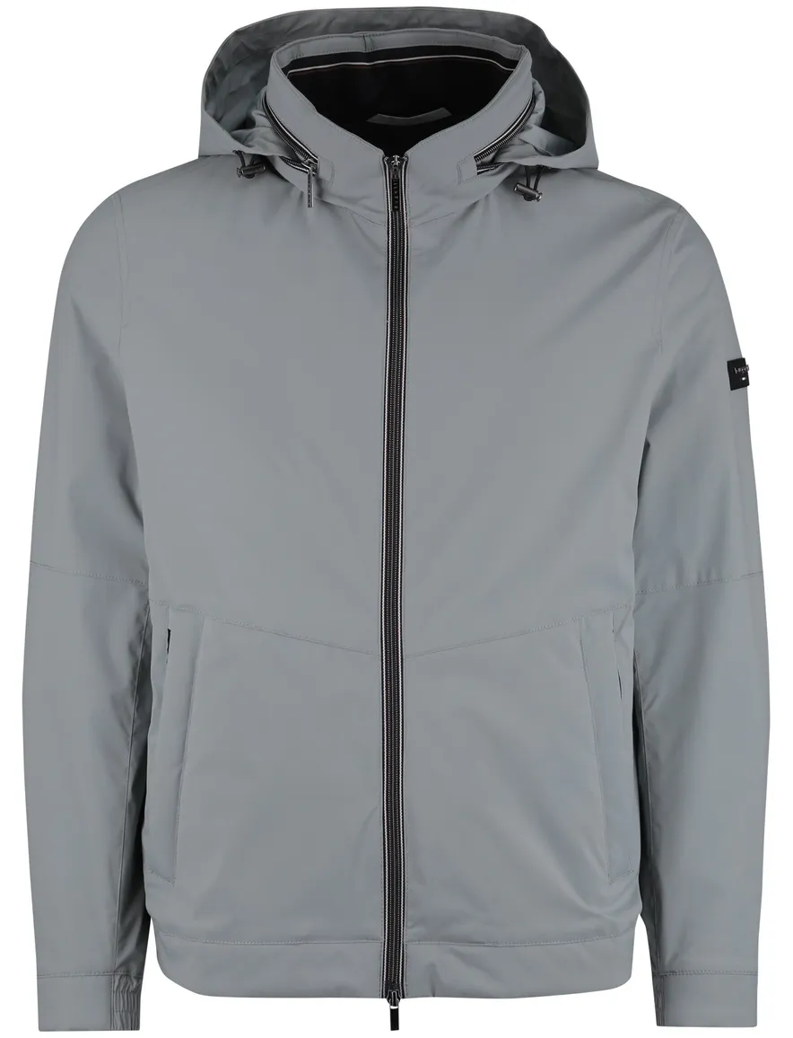 Bugatti zomerjas grijs capuchon polyester