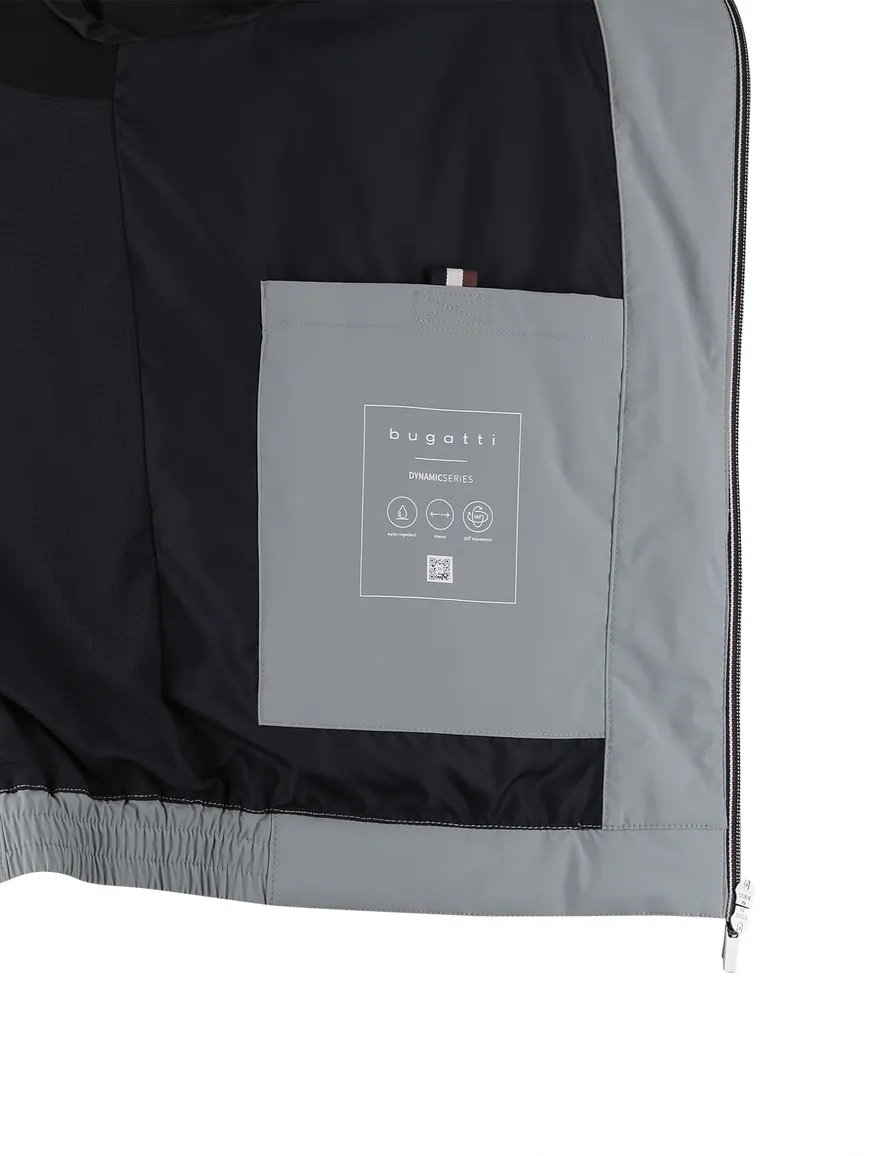 Bugatti zomerjas grijs capuchon polyester