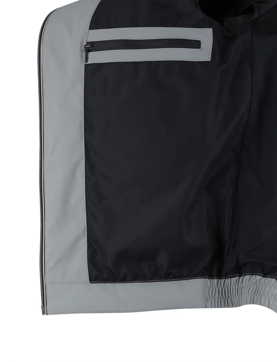 Bugatti zomerjas grijs capuchon polyester