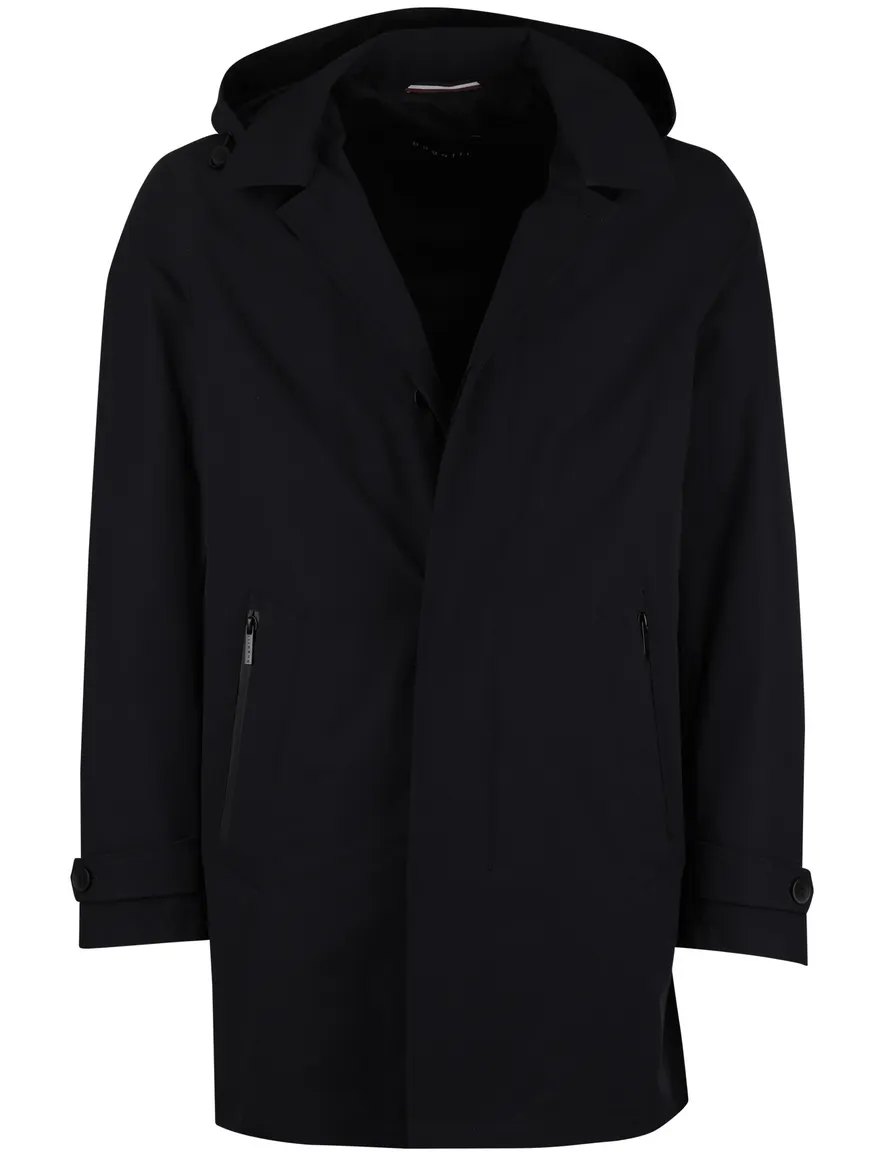 Navy tussenjas Bugatti wijde fit waterdicht