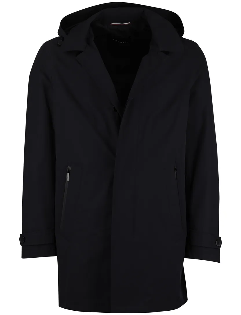 Tussenjas Bugatti waterdicht donkerblauw wijde fit