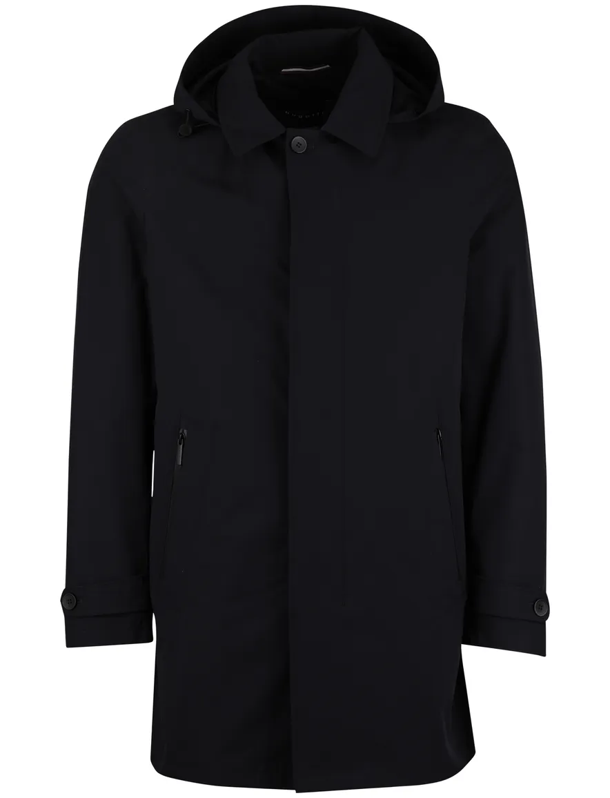 Navy tussenjas Bugatti wijde fit waterdicht