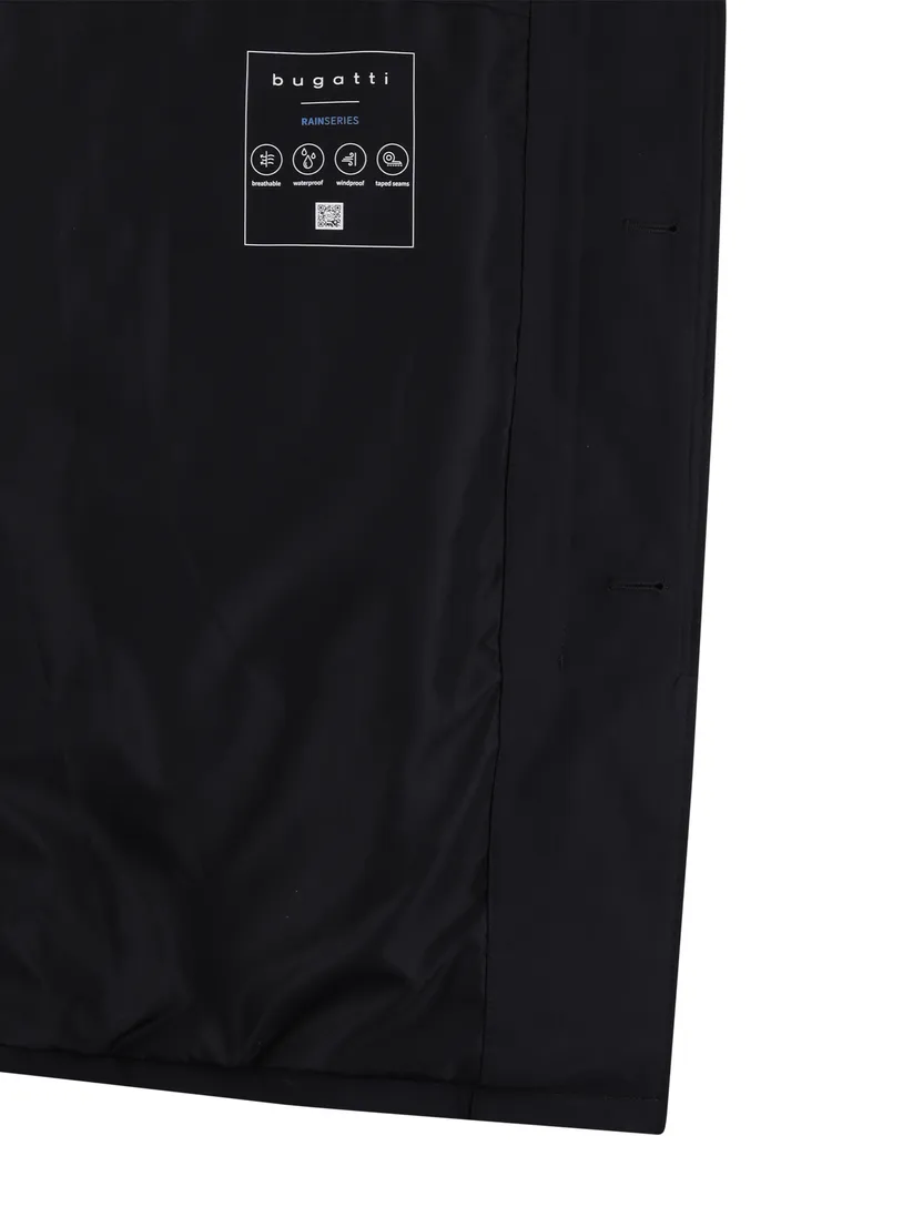 Tussenjas Bugatti waterdicht donkerblauw wijde fit