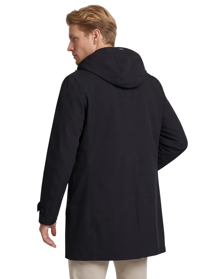 Tussenjas Bugatti waterdicht donkerblauw wijde fit