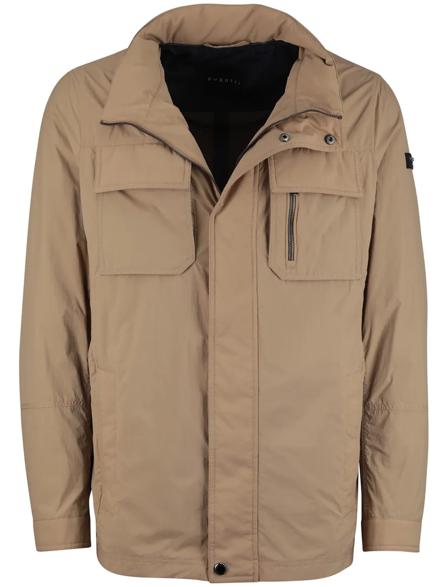 Camel zomerjas Bugatti waterafstotend rits en knopen