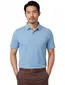 Poloshirt Bugatti blauw gemêleerd katoen