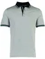 Bugatti poloshirt blauw gestreept donkere kraag
