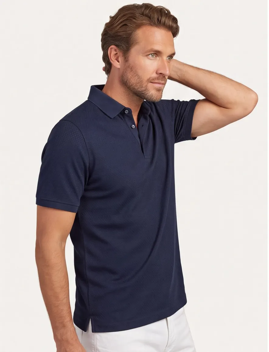 Bugatti polo donkerblauw
