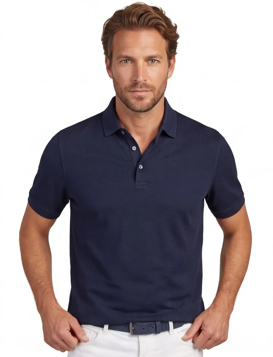 Bugatti polo donkerblauw