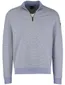 Bugatti trui half zip lila geprint