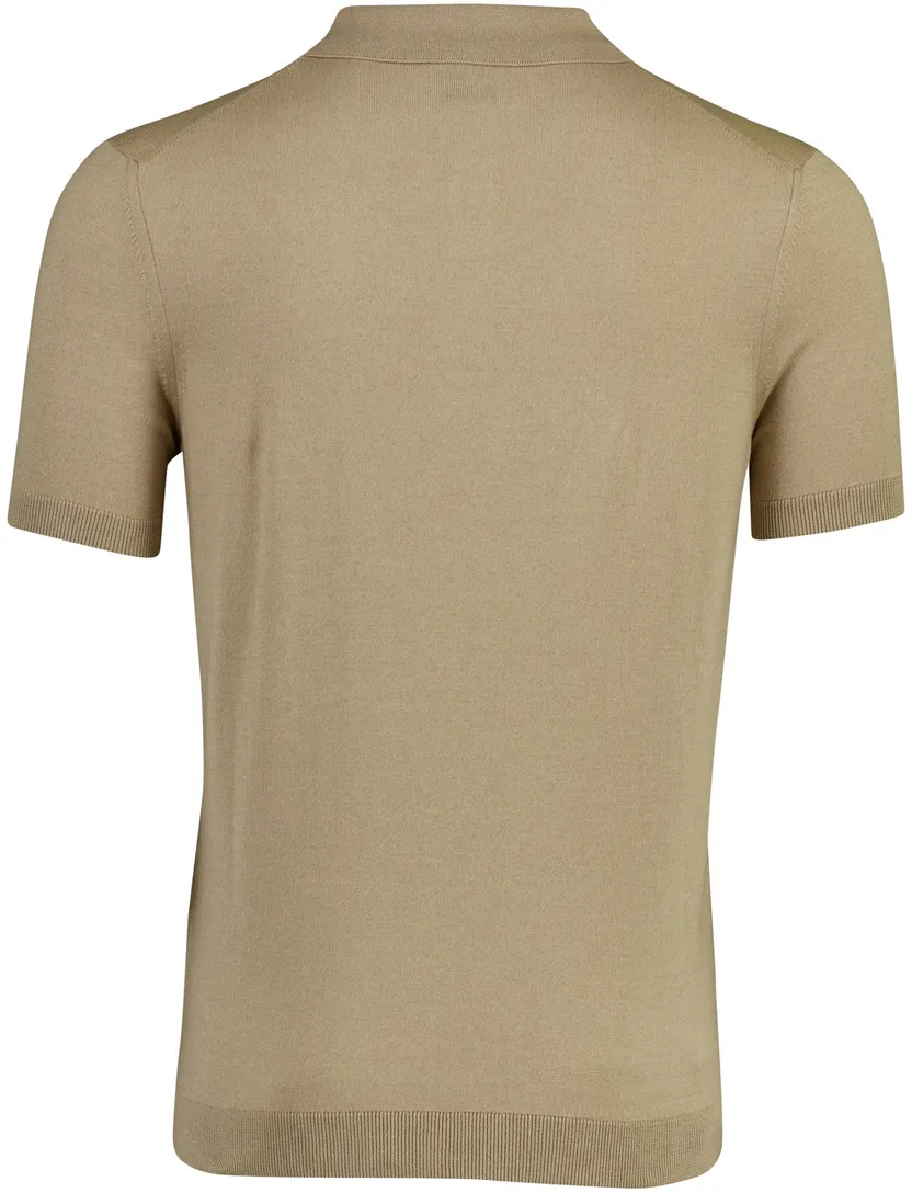 Beige katoenen poloshirt Bugatti