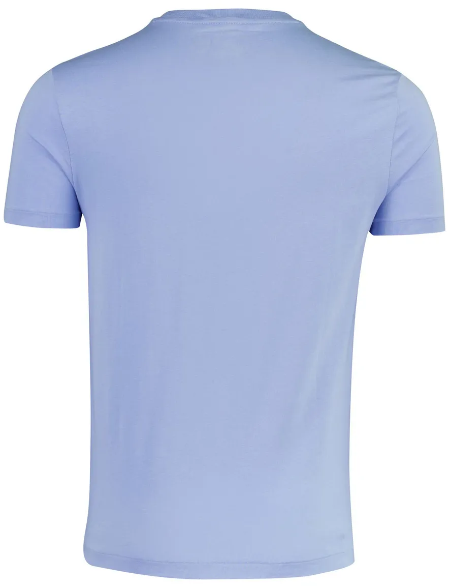 Polo Ralph Lauren blauw Custom Slim Fit t-shirt