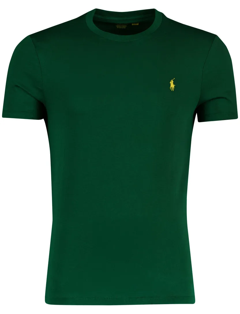 Groen Polo Ralph Lauren Custom Slim Fit t-shirt