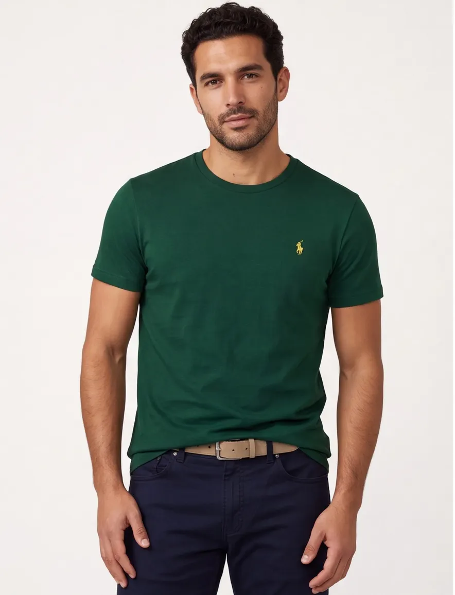 Polo Ralph Lauren T-shirt donkergroen