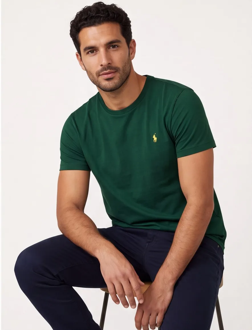 Polo Ralph Lauren T-shirt donkergroen