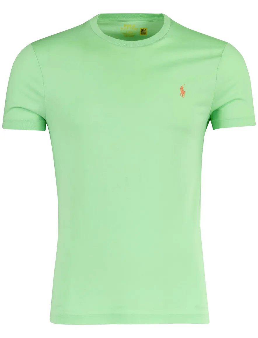 Polo Ralph Lauren Custom Slim Fit t-shirt groen