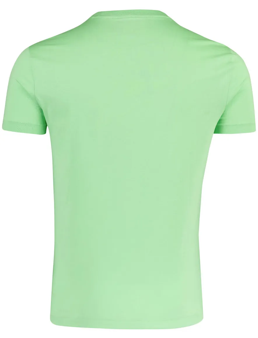 Polo Ralph Lauren Custom Slim Fit t-shirt groen