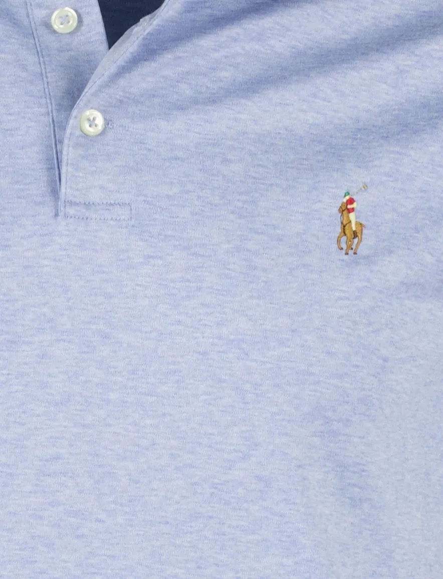 Polo Ralph Lauren polo jersey 3 knoops blauw