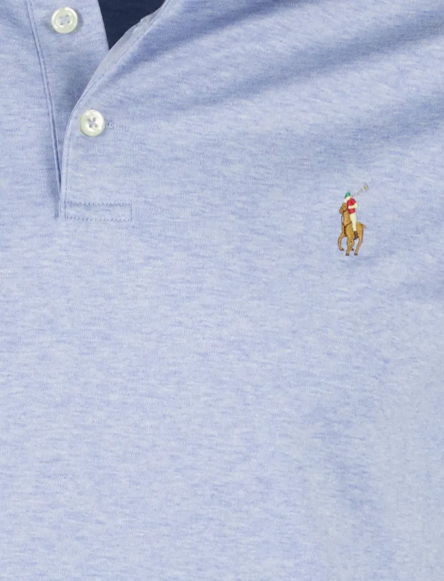 Polo Ralph Lauren polo jersey 3 knoops blauw