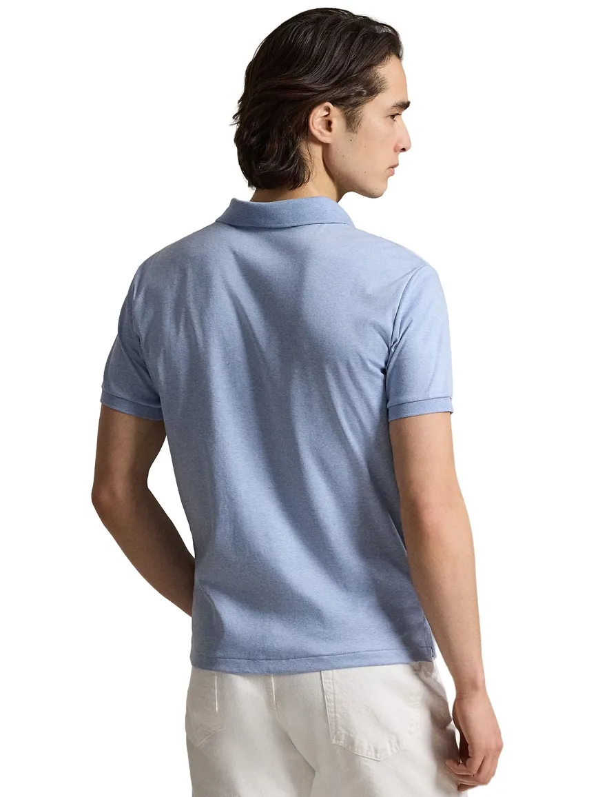 Polo Ralph Lauren polo jersey 3 knoops blauw