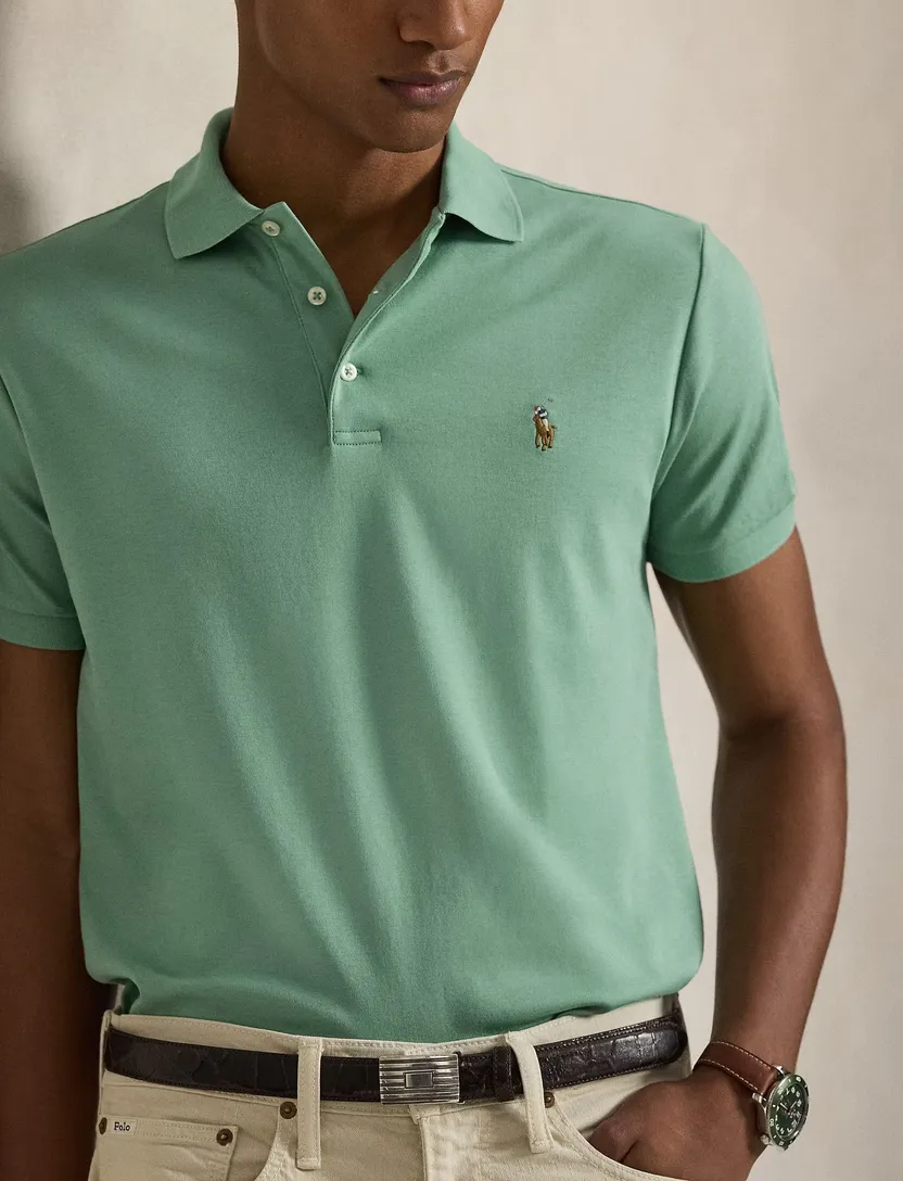 Poloshirt Polo ralph lauren groen normale fit