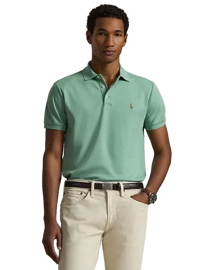 Polo Ralph Lauren Polo Ralph Lauren polo jersey 3 knoops groen