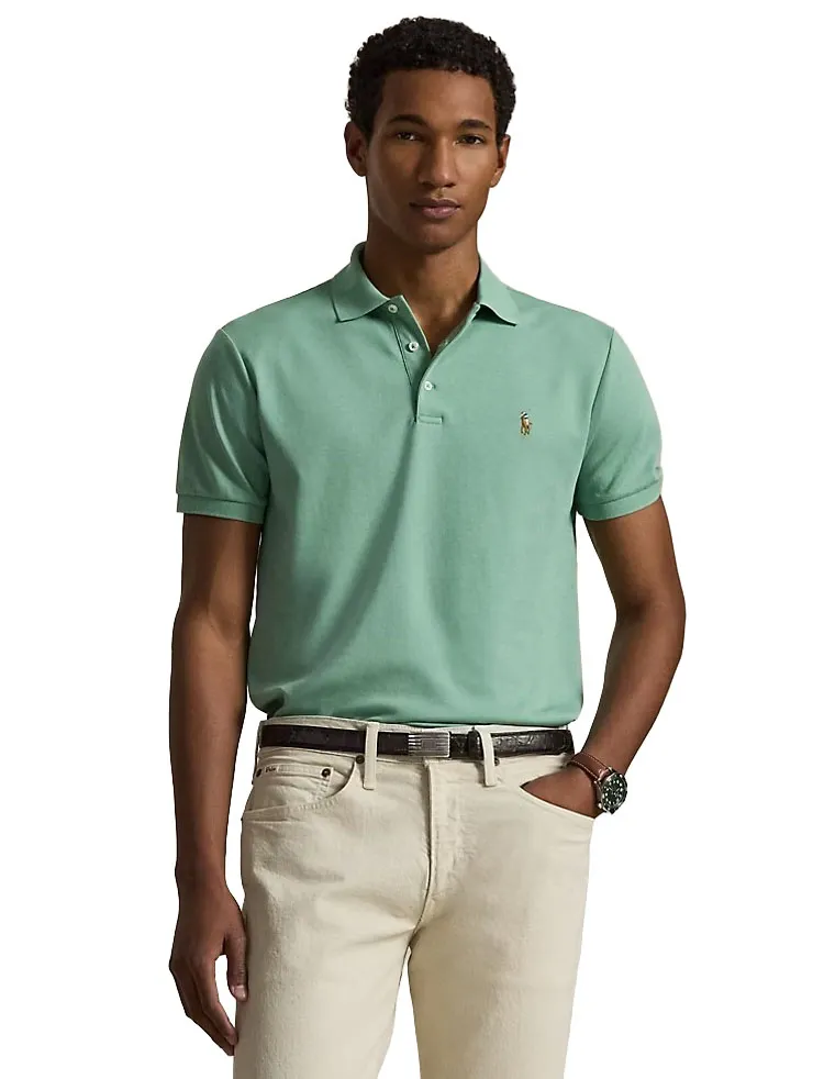 Poloshirt Polo ralph lauren groen normale fit