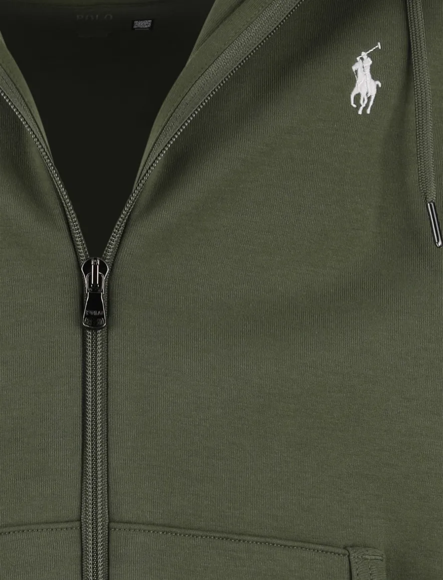 Polo Ralph Lauren sweatvest capuchon groen