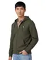 sweatvest Polo Ralph Lauren groen normale fit capuchon