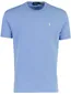 T-shirt Polo Ralph Lauren blauw ronde hals wijde fit korte mouw
