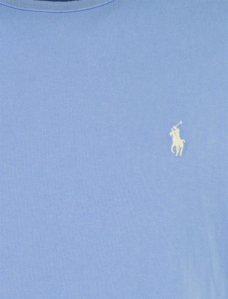 Polo Ralph Lauren t-shirt blauw korte mouw wijde fit