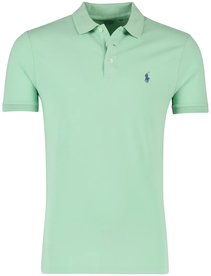 Custom slim fit Polo ralph lauren turquoise 3-knoops