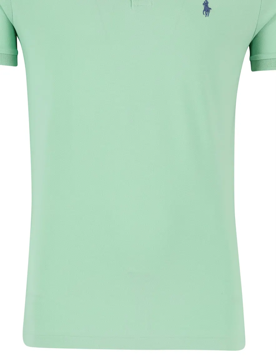 Custom slim fit Polo ralph lauren turquoise 3-knoops