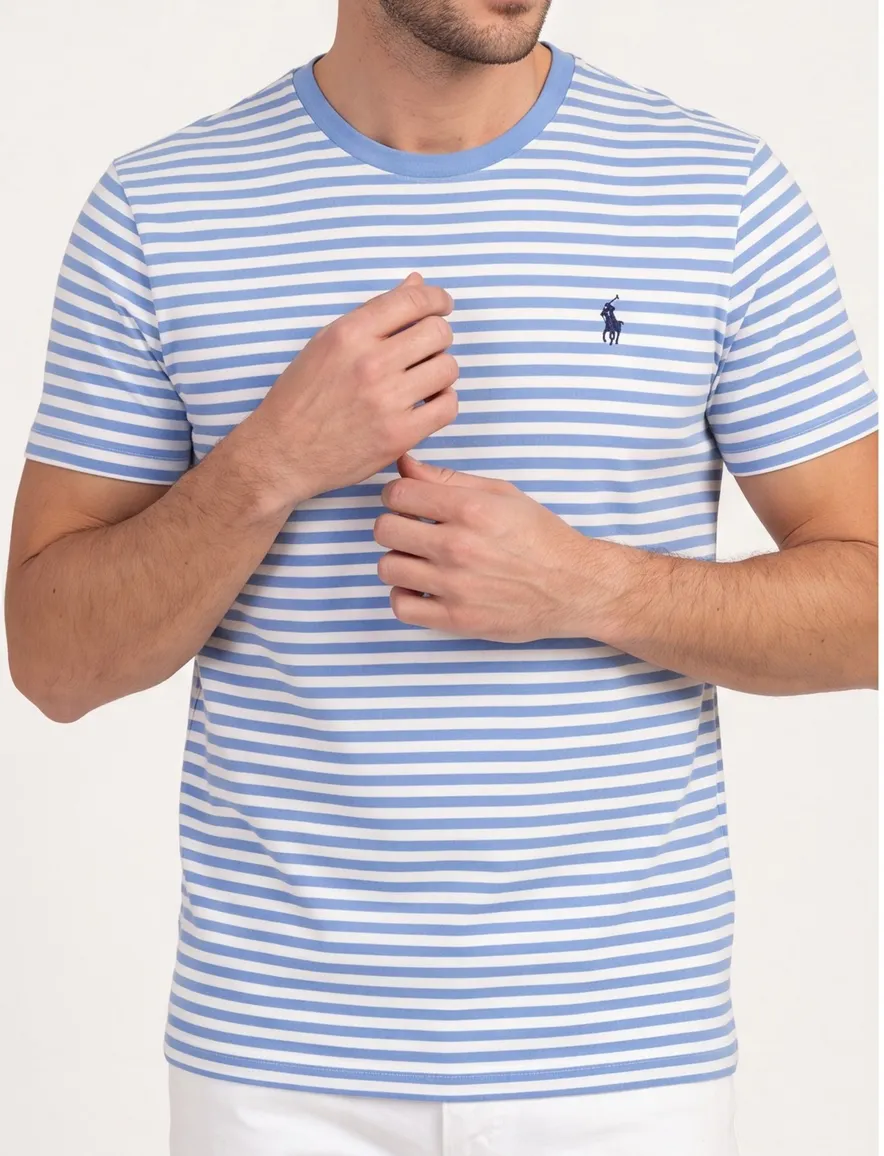 Polo Ralph Lauren T-shirts blauw wit gestreept