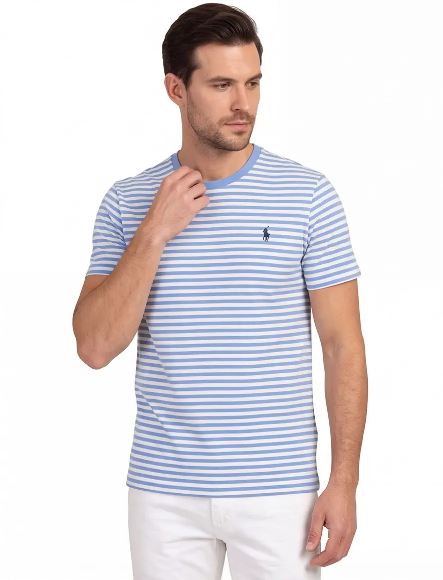 Polo Ralph Lauren T-shirts blauw wit gestreept