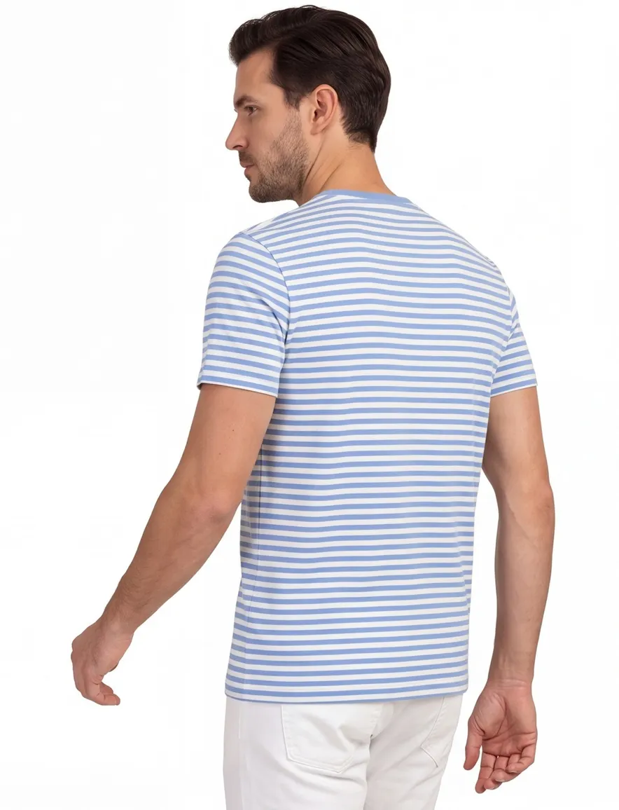 Polo Ralph Lauren T-shirts blauw wit gestreept