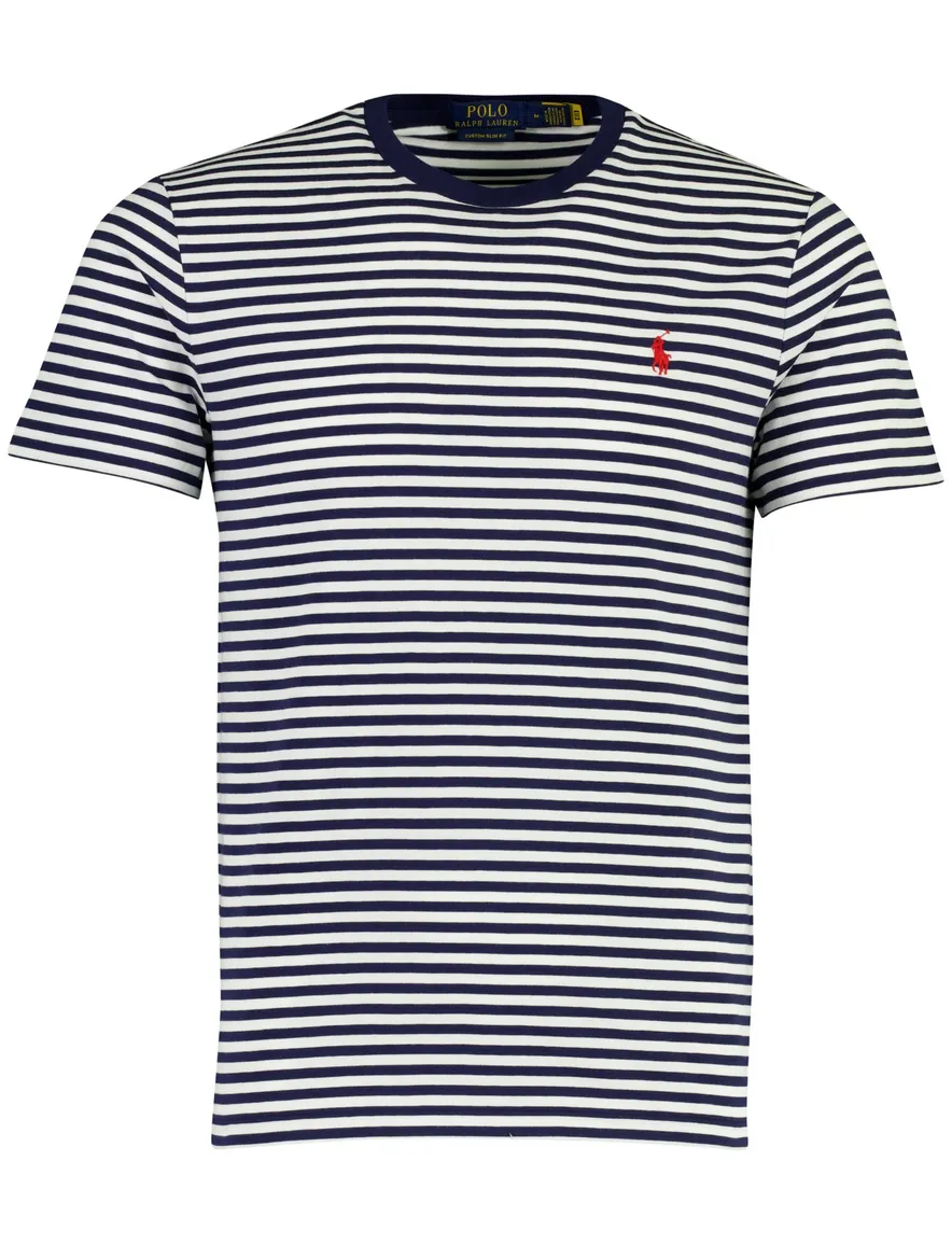 Polo Ralph Lauren T-shirts navy wit gestreept