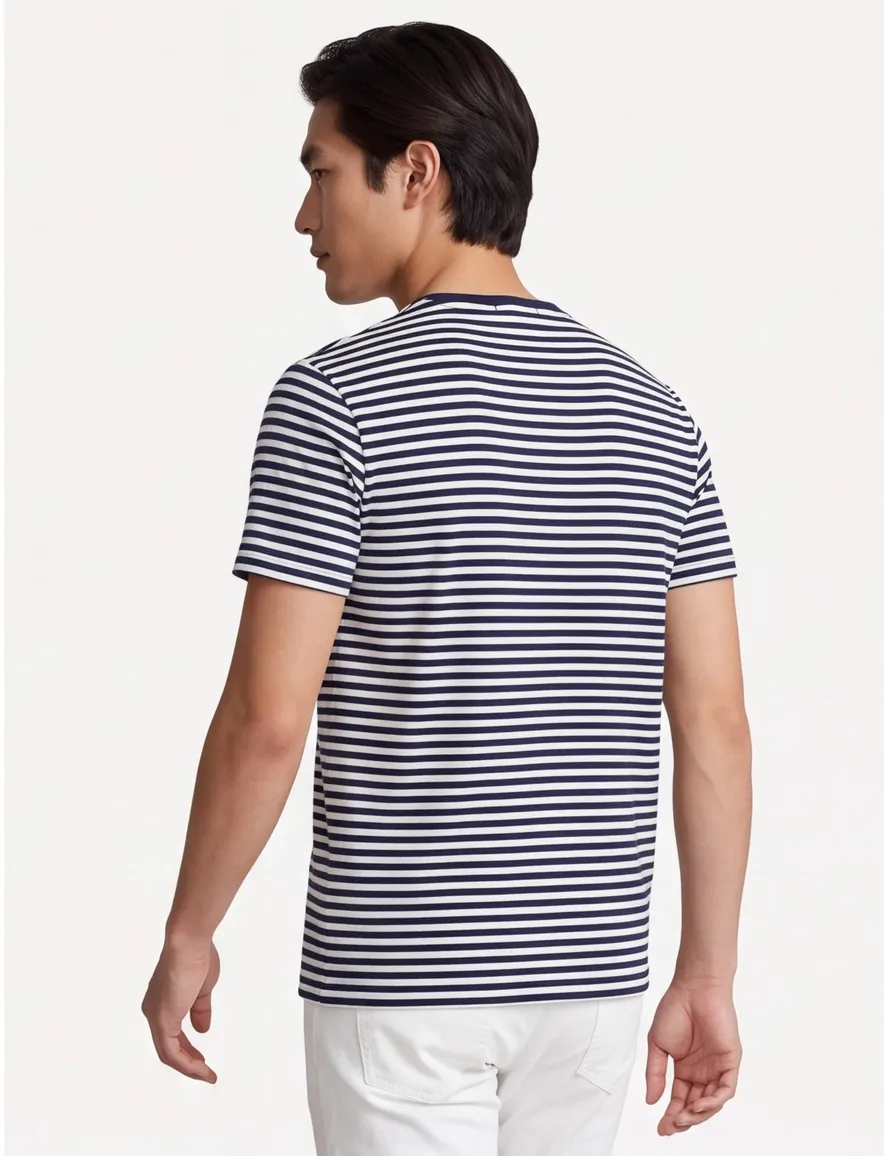 Polo Ralph Lauren T-shirts navy wit gestreept